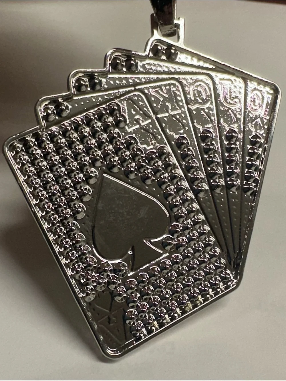 N/A sparkling silver